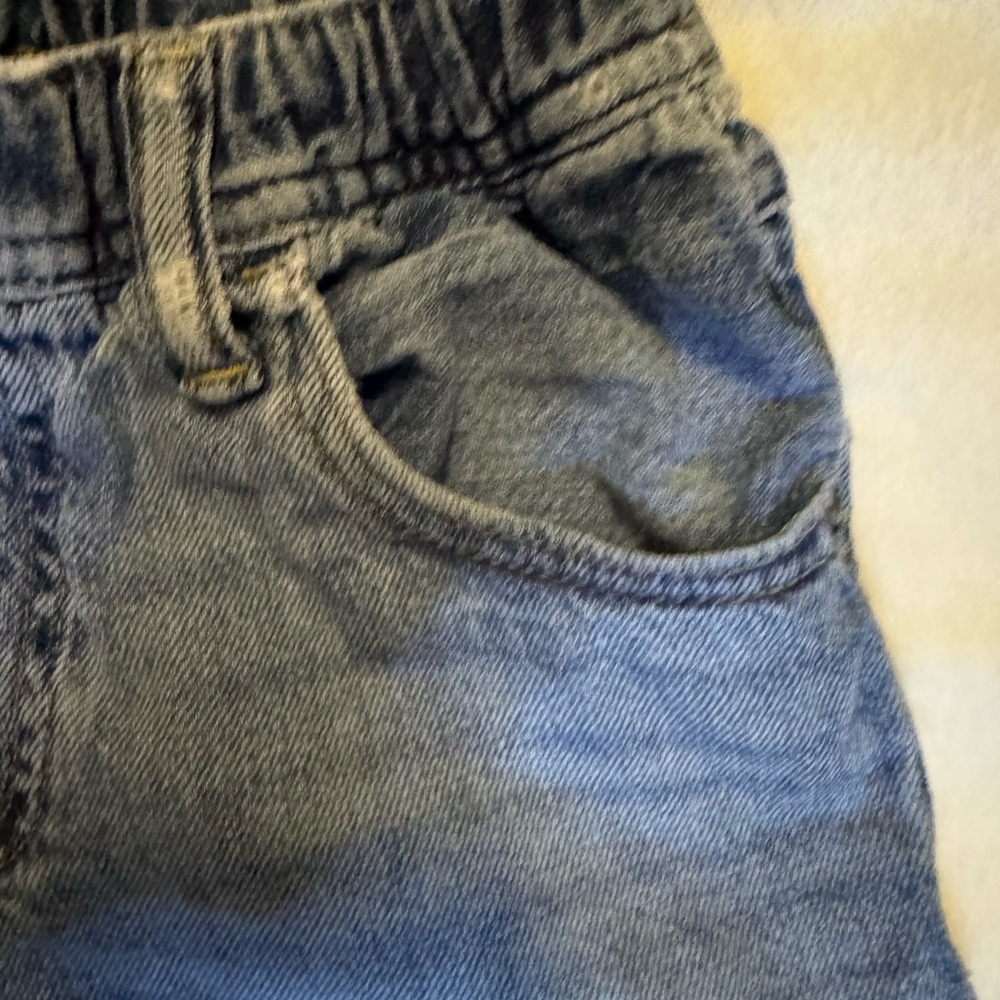 Gap Kids Blue Denim Shorts (size Large) - Picture 6 of 12